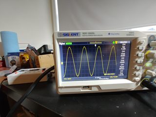 sinus 71Vpp 1khz