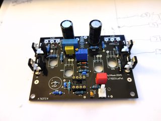 LT1223 Lateral-MOSFET Amplifier